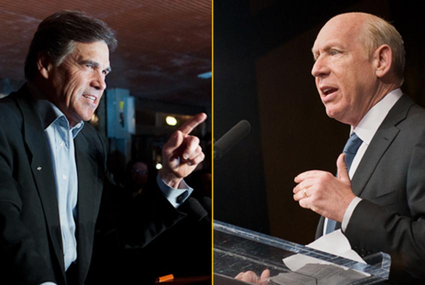 Rick Perry, Bill White