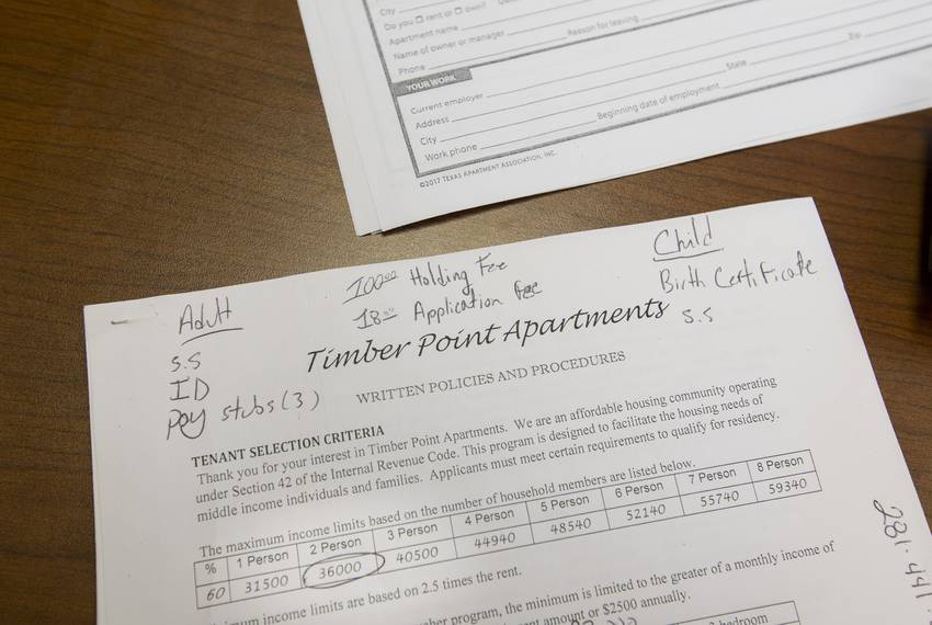 Section 8 vouchers are supposed to help. Texas law gets in the way