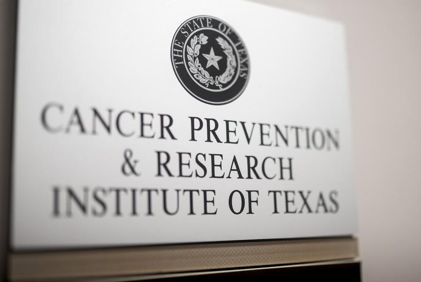 The Cancer Prevention & Research Institute of Texas offices in Austin on Oct. 22, 2019.