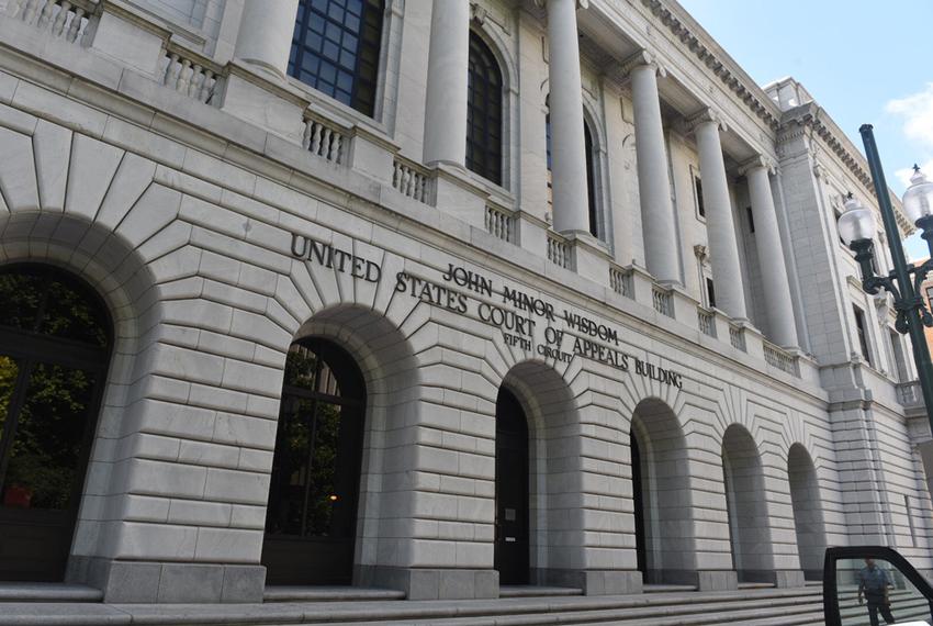 The U.S. 5th Circuit Court of Appeals in New Orleans.