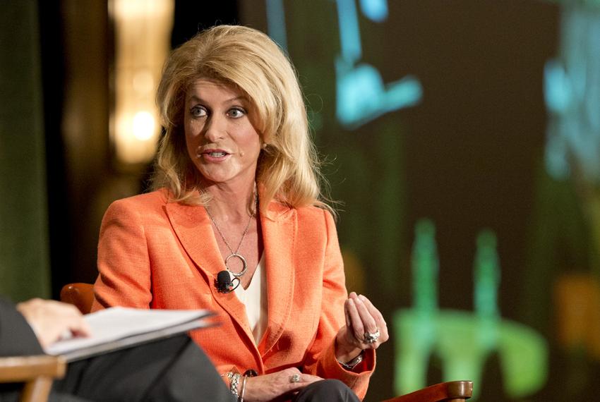 State Sen. Wendy Davis, D-Fort Worth, the Democratic nominee in the 2014 Texas governor's race, Spoke at The Texas Tribune Festival on Sept. 20, 2014.