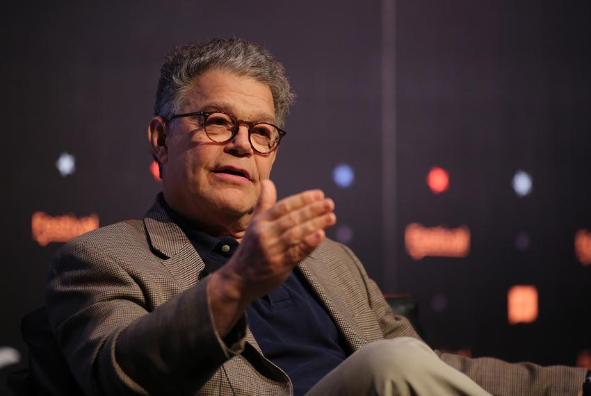 U.S. Sen. Al Franken, D-Minnesota, talked with Texas Tribune CEO Evan Smith at The Texas Tribune Festival on Sept. 22, 2017.