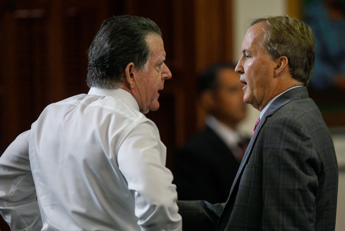 Texas Monthly – Texas Supreme Court pauses depositions in Paxton whistleblower case