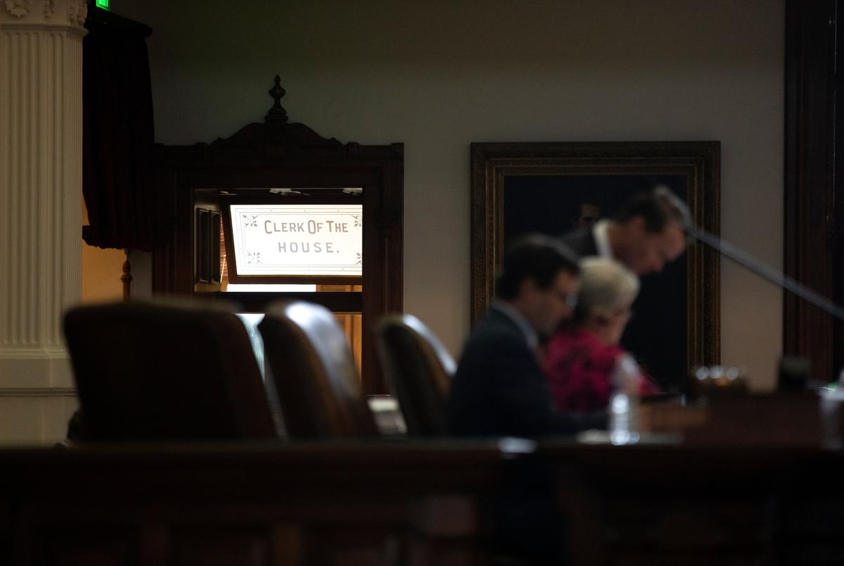 The House floor on May 30, 2021.