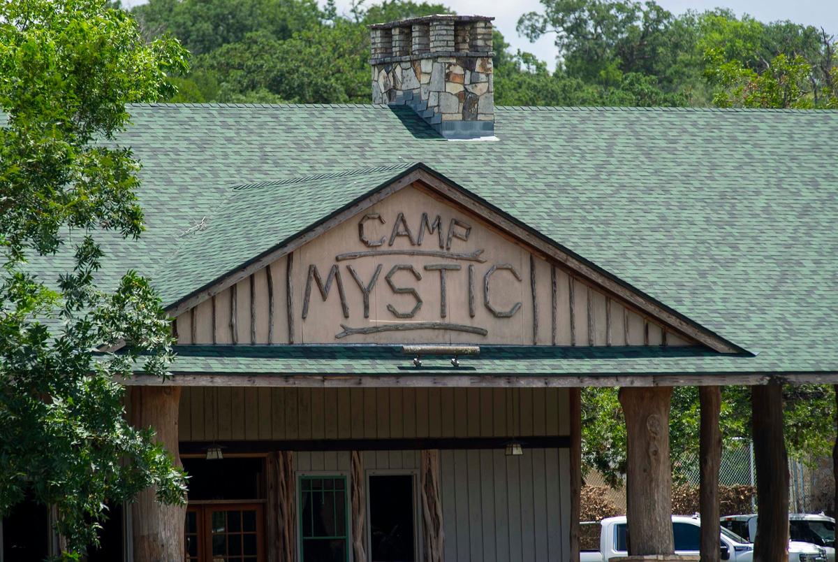Camp Mystic in Hunt on July 9, 2025.
