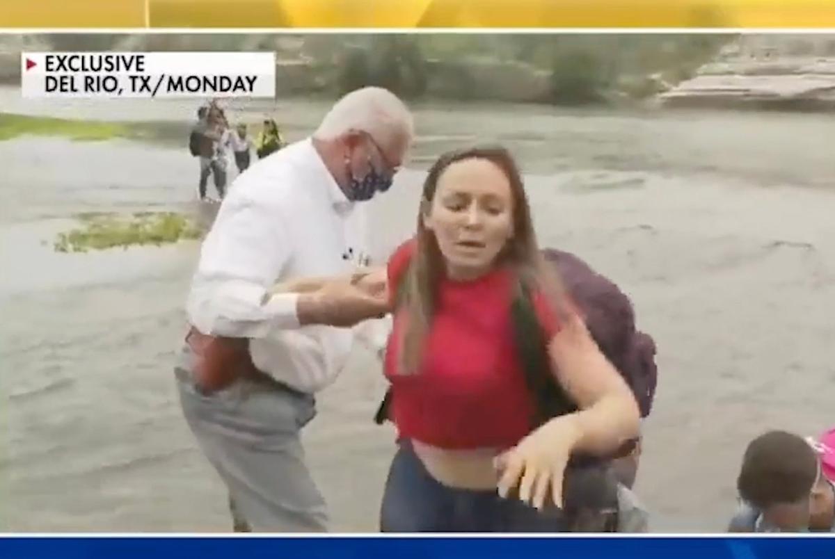 During the summer of 2021, a Fox News camera captured the moment when Joe Frank Martinez helped pull immigrants already in the United States out of the Rio Grande. Republicans later used the image to accuse him of helping people enter the country illegally.