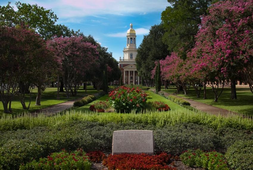 Baylor University in Waco, Texas.