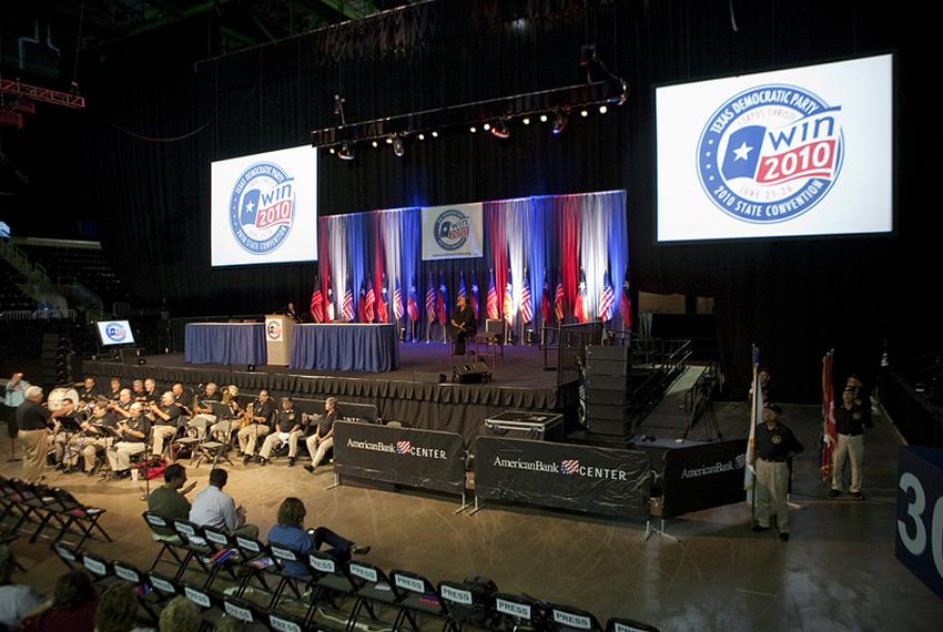 Corpus Christi, June 25, 2010. Democrats at the state convention.