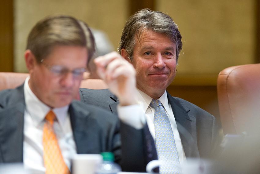 Regent Wallace L. Hall, Jr. of the University of Texas System at the regular meeting of the Board on May 15, 2014