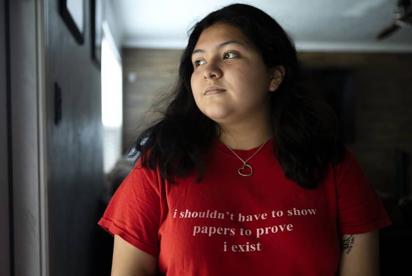 Indira Márquez-Robles, 19, is a beneficiary of the Deferred Action for Childhood Arrivals program and resides in Houston.