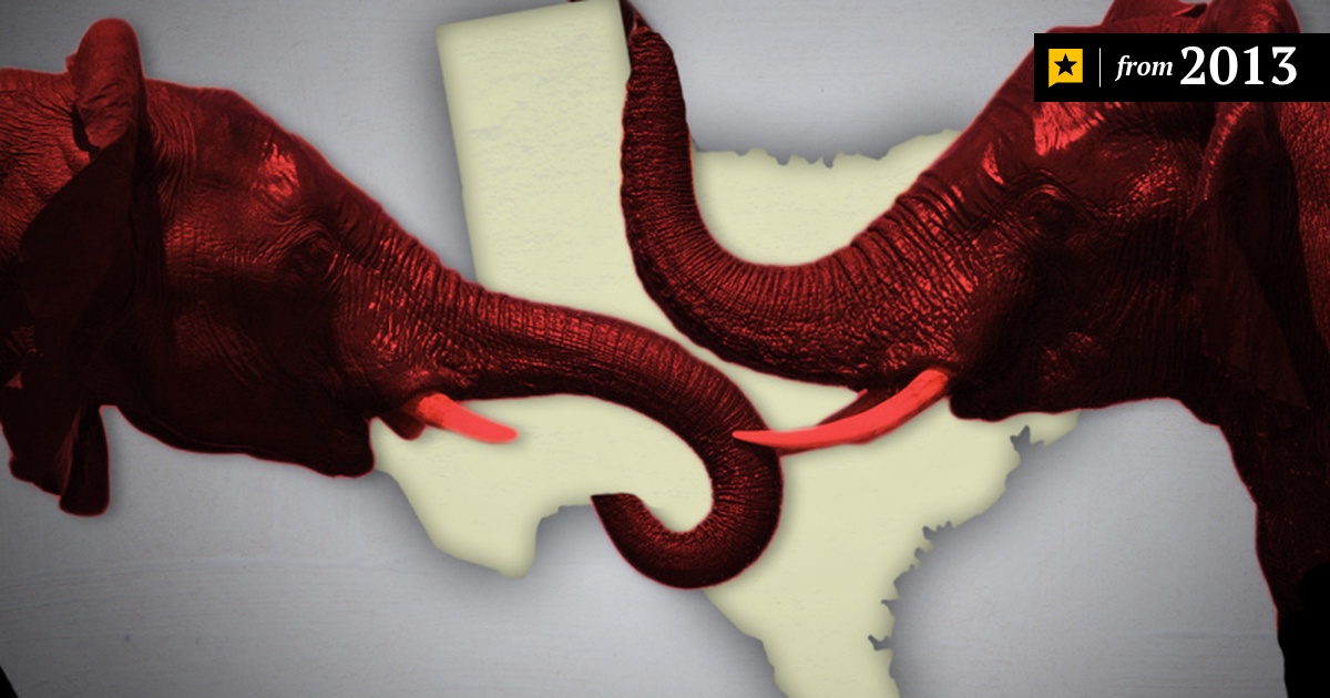 Politics Among the Elephants The Texas Tribune