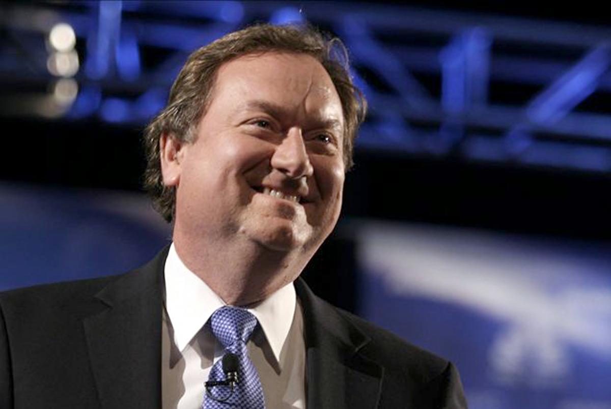 NBC Television personality Tim Russert walks onstage before the MSNBC Republican presidential debate at Florida Atlantic University in Boca Raton, Florida, in this January 24, 2008 file photo. Russert, the host of NBC's 