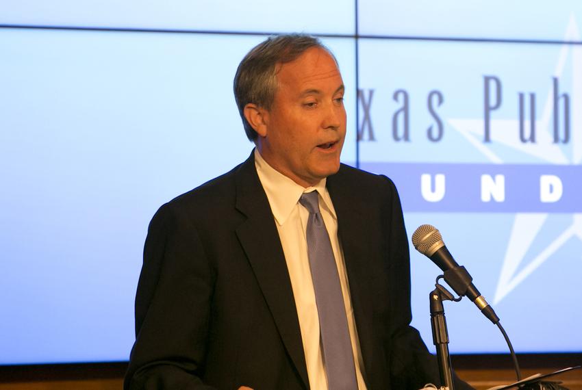 TX Attorney General Ken Paxton, speaks at event hosted by the Texas Public Policy Foundation regarding impact of the EPA's Clean Power Plan on June 22, 2015