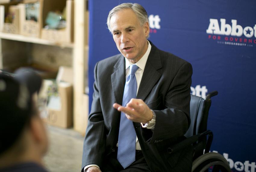 Gov. Greg Abbott is shown in November 2015 proposing reforms against "sanctuary cities" that he wants Texas lawmakers to consider in the 2017 legislative session.