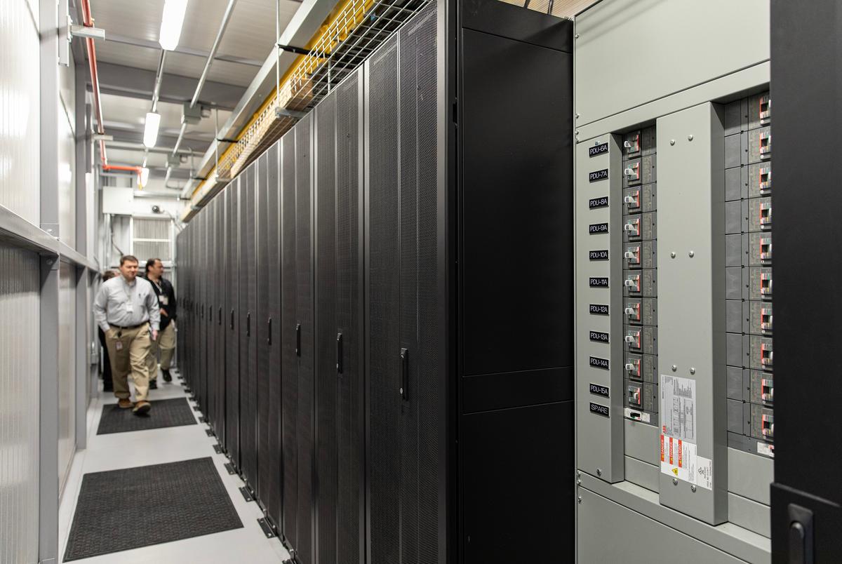 The recently-opened Edge Data Center in Amarillo on March 19, 2025.