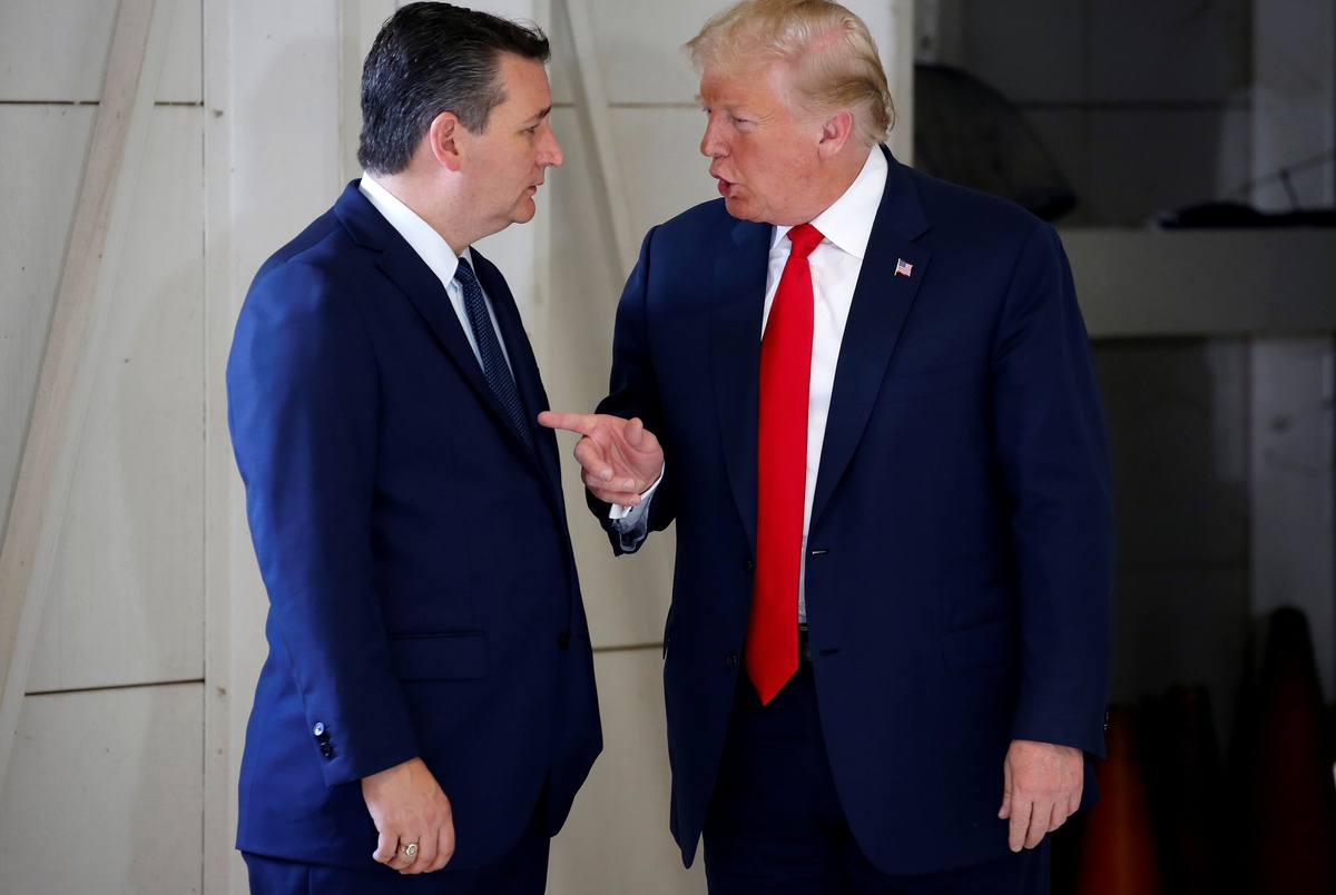 Donald Trump Uses A New Nickname For Ted Cruz Beautiful Ted The Texas Tribune