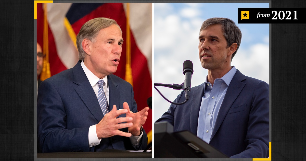 Greg Abbott, Beto O'Rourke trade barbs over talk of 2022 ...