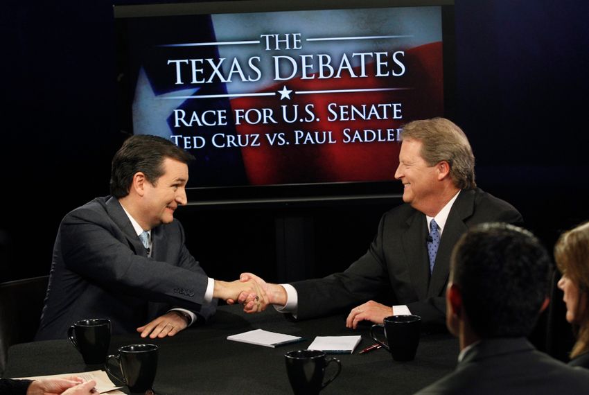 Liveblog Cruz and Sadler Cordial in Second Debate The Texas Tribune