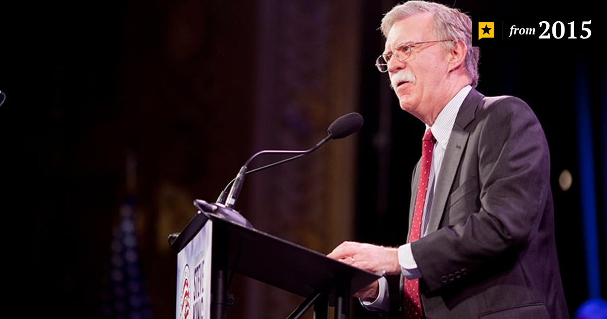 John Bolton: The TT Interview The Texas Tribune