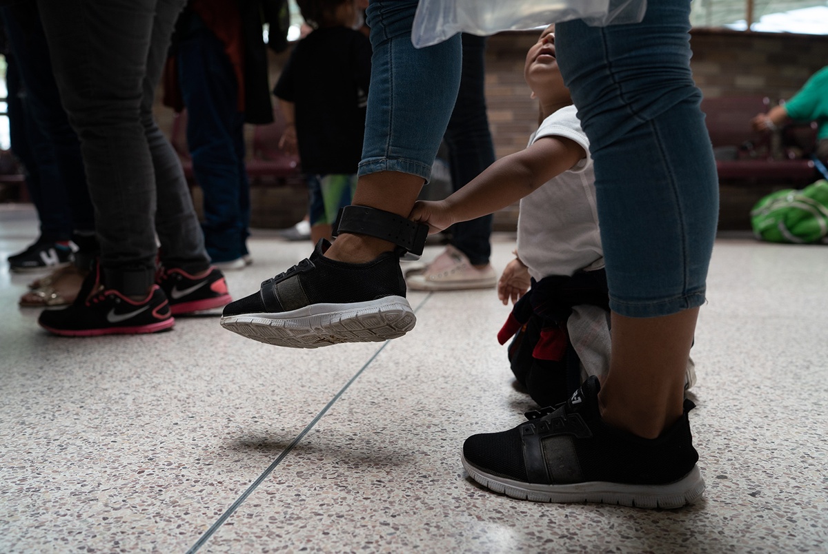"It's humiliating" immigrants describe life with ankle monitors The