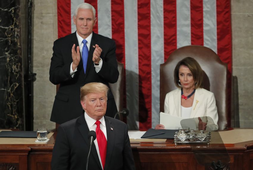 President Donald Trump repeated a debunked claim — that El Paso was one of the country's most dangerous cities until the Secure Fence Act of 2006 was passed — in his State of the Union address Tuesday.