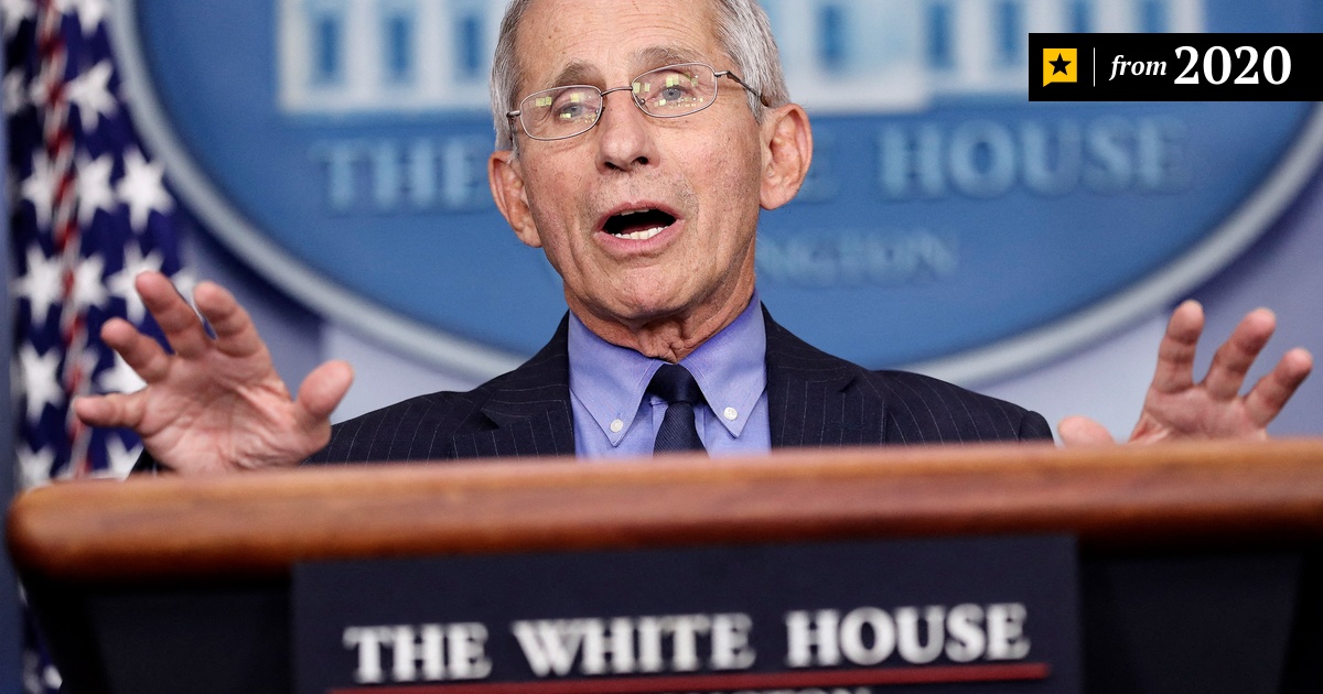 Dr. Anthony Fauci says America...