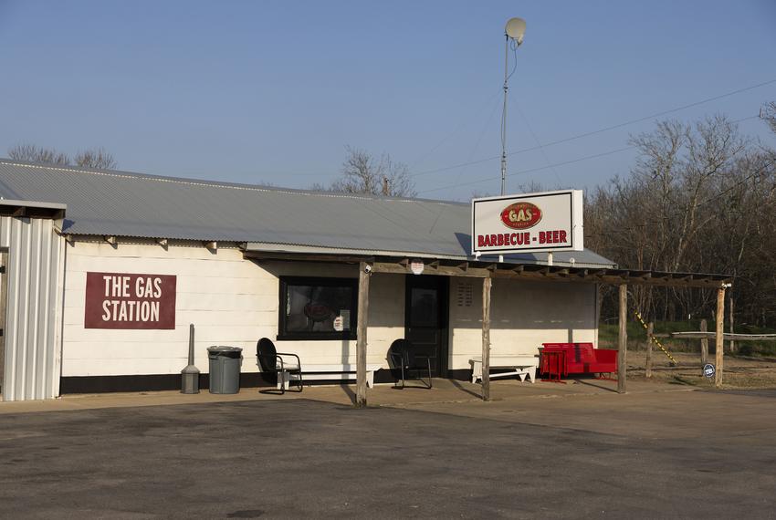 The Gas Station outside of Smithville on Feb. 6, 2025. The gas station was one of the locations in the original "Texas Chainsaw Massacre," filmed in 1974.