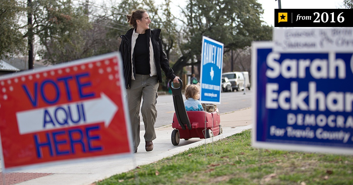 In Texas, early voting begins in extraordinary election season The
