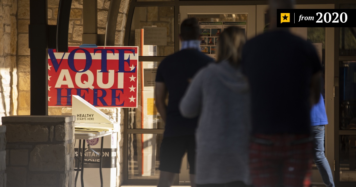 Texas early voting turnout hits record high | The Texas Tribune