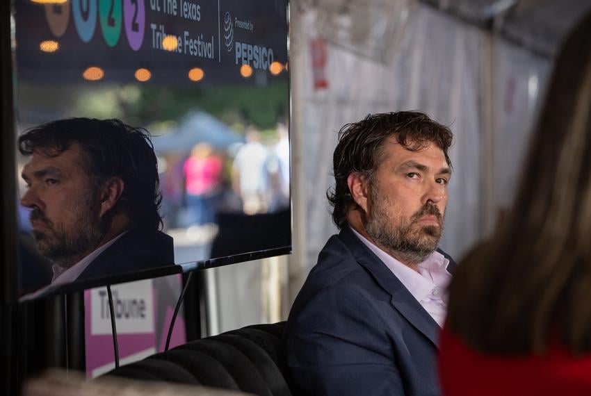 Retiring U.S. Rep. Morgan Luttrell, R-Magnolia, at The Texas Tribune Festival in Austin on Sept. 24, 2022.