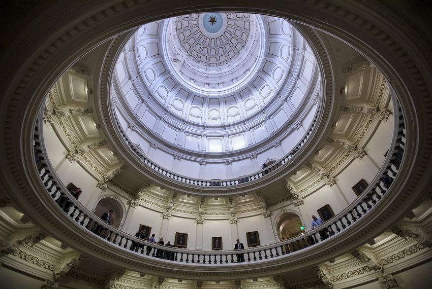 The rotunda at the state Capitol. At most there are 139 days left until the Legislature adjourns sine die.