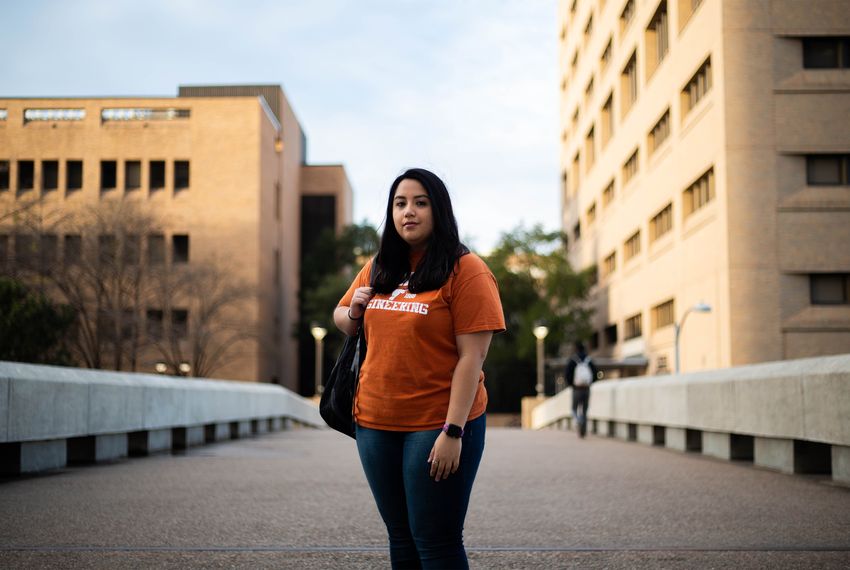 Even with enough financial aid to cover tuition and housing, day-to-day living can be a struggle, says Alyssa Garza, a UT sophomore and Pell Grant recipient.