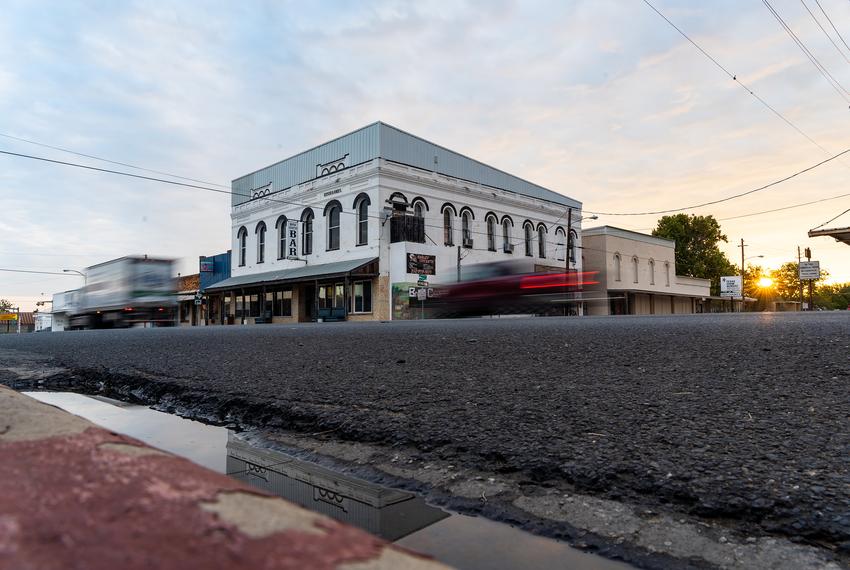 Downtown Pearsall on Sept. 16, 2020.