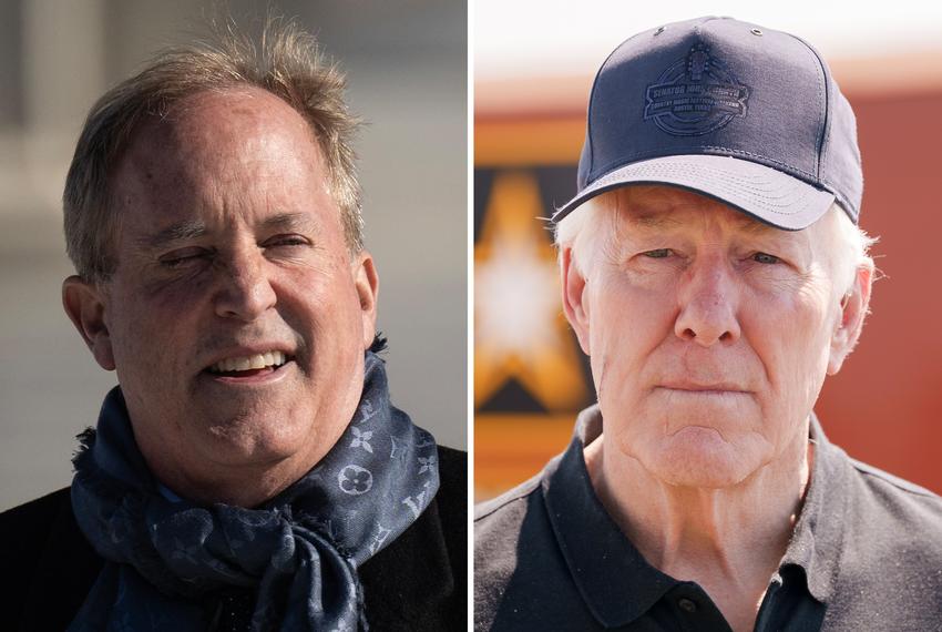 Texas Attorney General Ken Paxton is challenging U.S. Sen. John Cornyn in the 2026 Republican primary.
