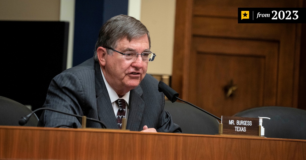 U.S. Rep. Michael Burgess will not seek reelection
