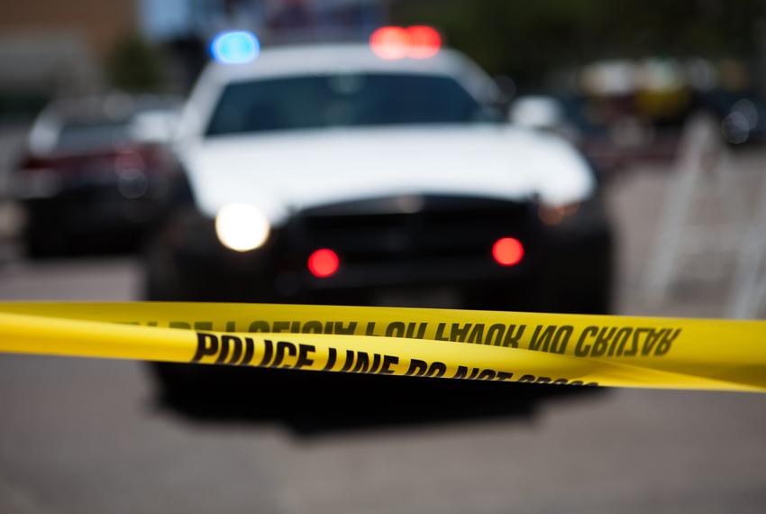 Police blocked off the scene July 8 where chaos erupted the night before when officers were targeted by sniper fire following a peaceful Black Lives Matter Protest in downtown Dallas.