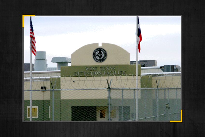 West Texas detention facility in Sierra Blanca.