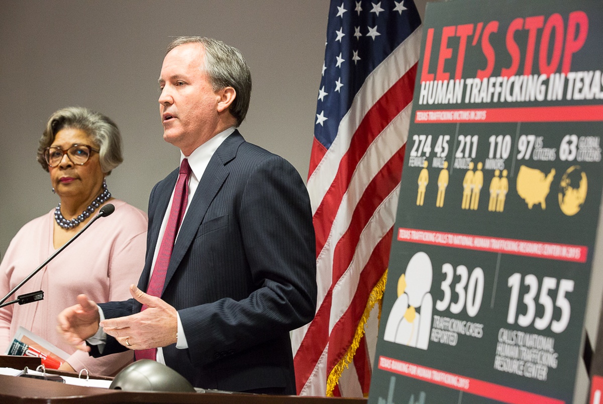 Texas Attorney General Unveils Unit to Fight Human Trafficking The