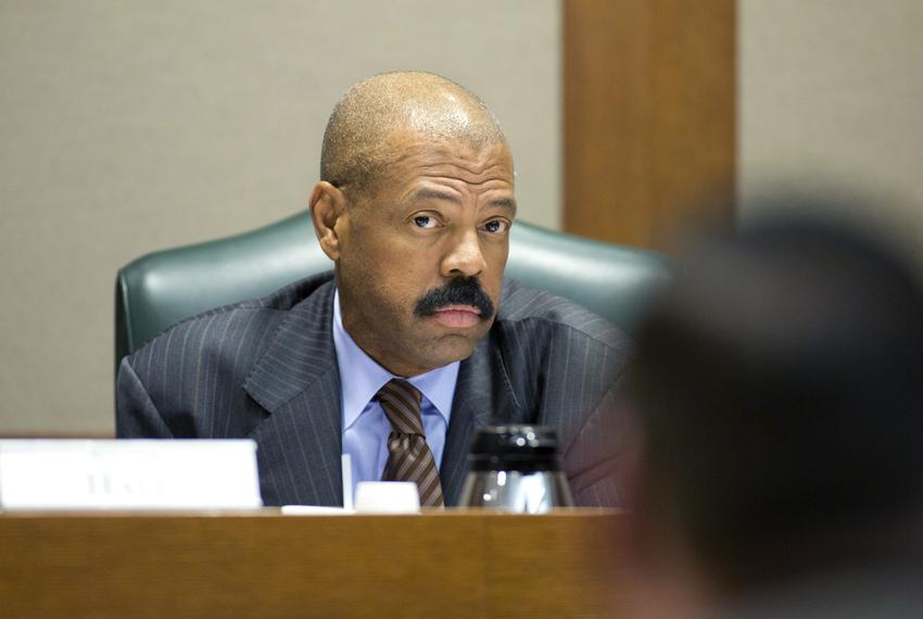 Sen. Boris Miles D-Houston during a February 22, 2018 Committee on Election Security