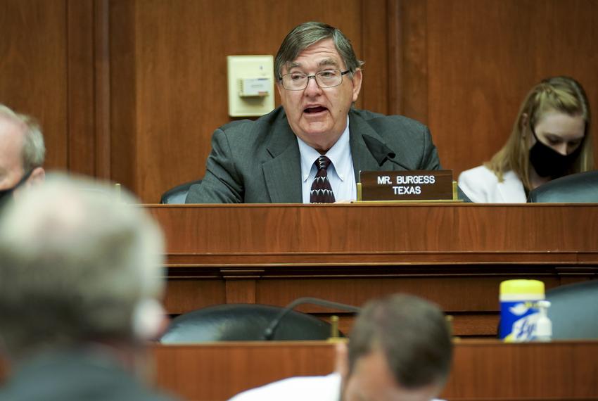 U.S. Rep. Michael Burgess, R-Lewisville, gives an opening statement during the House Energy and Commerce Subcommittee on Health hearing at the U.S. Capitol in response to COVID-19 outbreak. May 14, 2020.