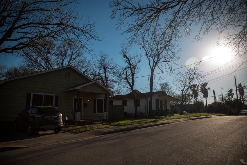 An East Austin neighborhood.