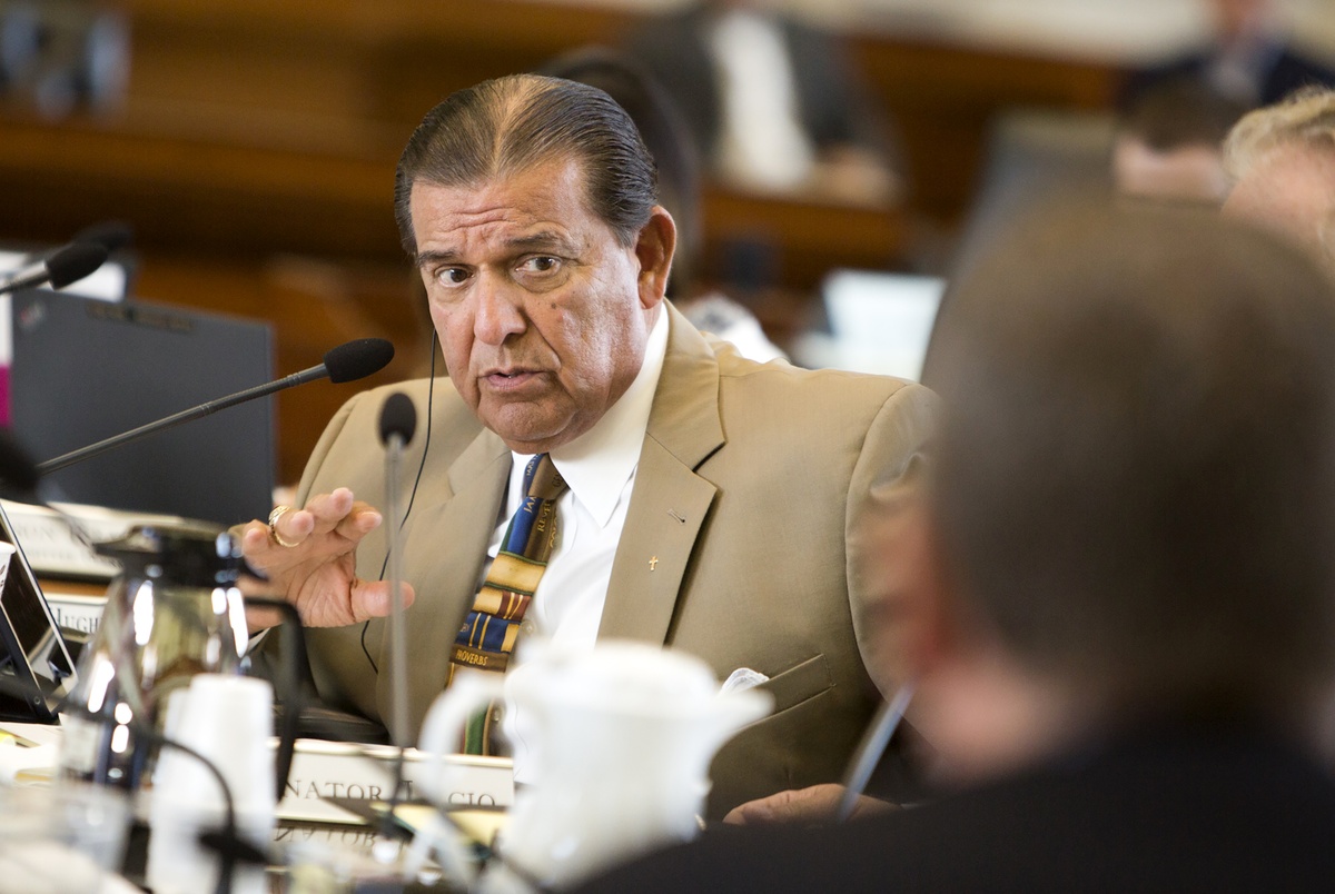 Longtime Texas state Sen. Eddie Lucio Jr. may face a ...