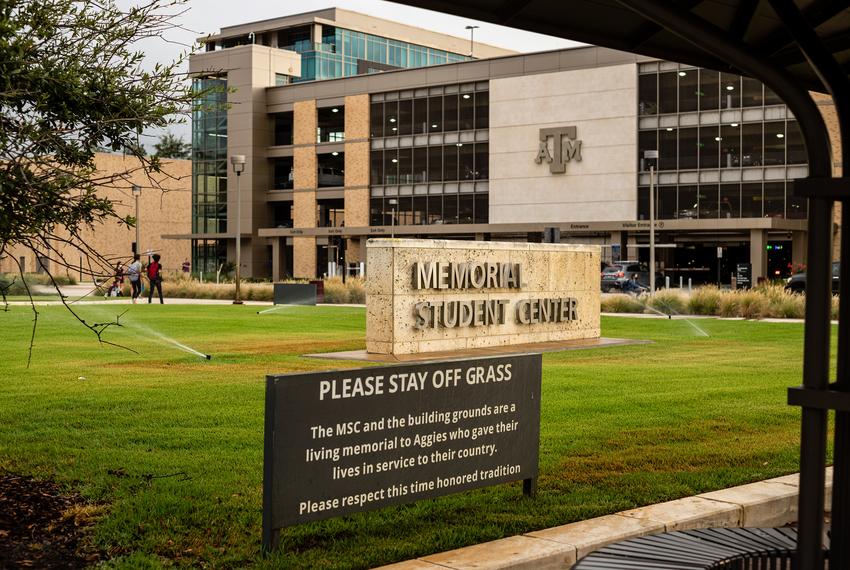 The Memorial Student Center at Texas A&M University in College Station on Tuesday, September 14, 2021.