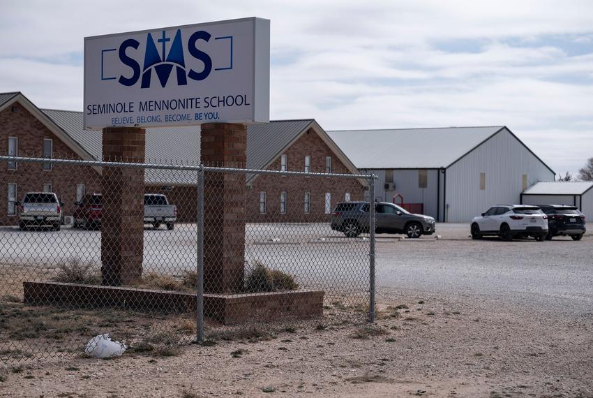 The Seminole Mennonite School on Thursday, Feb. 20, 2025, in Seminole.