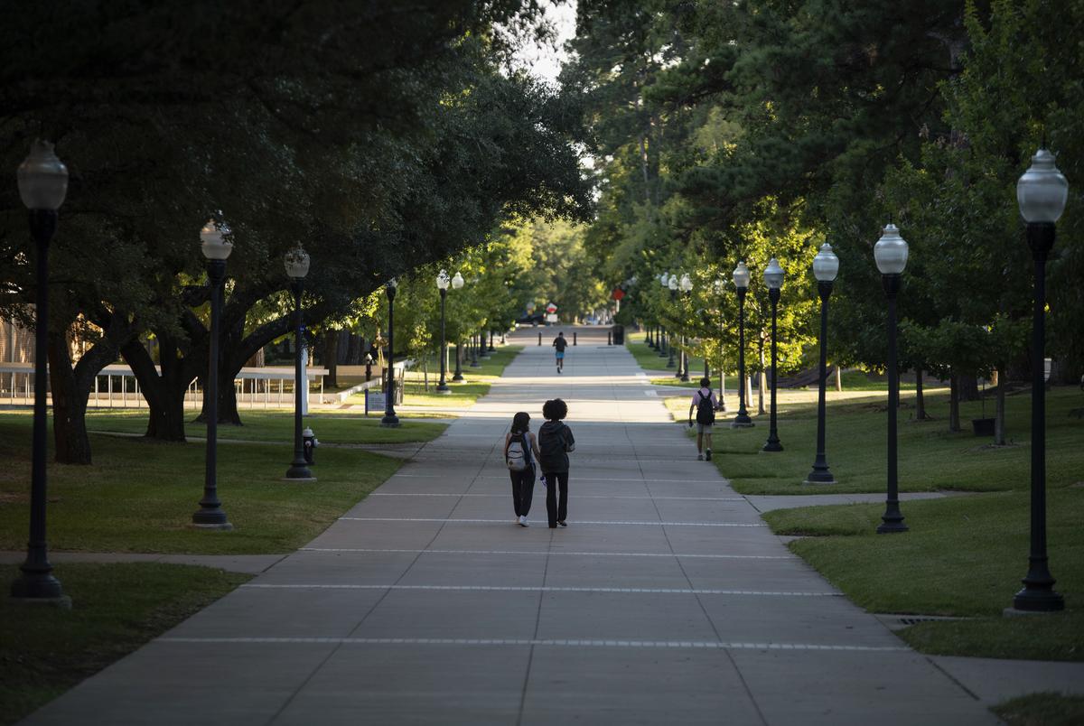 Stephen F. Austin University on Oct. 3, 2022, in Nacogdoches.