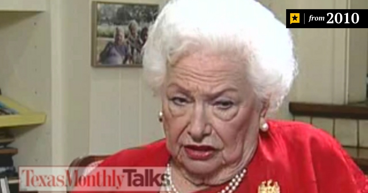 Liz Carpenter Dies The Texas Tribune