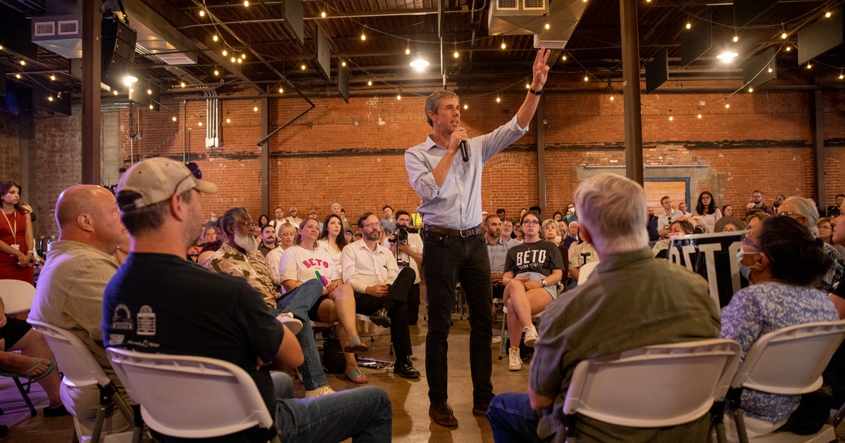 Beto O'Rourke confronts a formidable GOP firewall as he woos ...