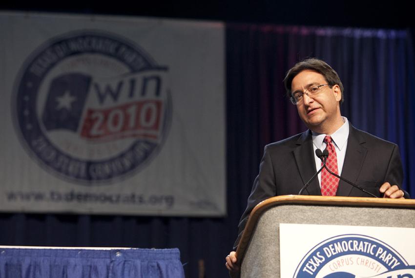 State Rep. Pete Gallego, D-Alpine, at the 2010 Texas Democratic convention in Corpus Christi, Tex. on June 26.