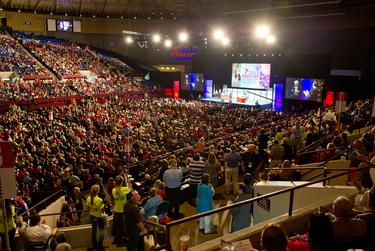 The Texas Republican Convention in Fort Worth in 2012.