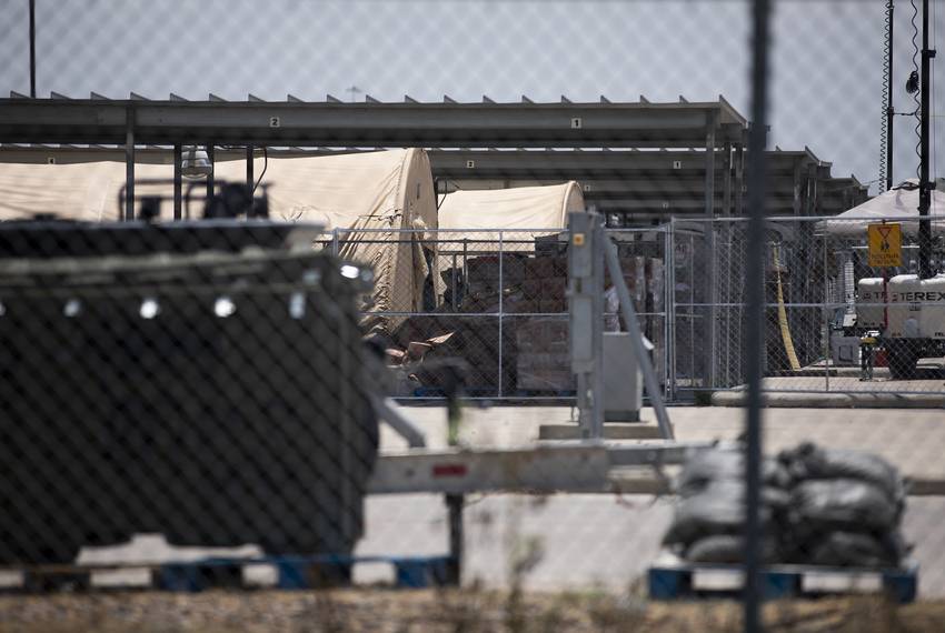 The U.S. Border Patrol Central Processing Center on Military Highway in McAllen on June 28, 2019. 